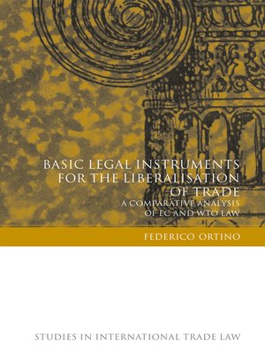 cover image of Basic Legal Instruments for the Liberalisation of Trade